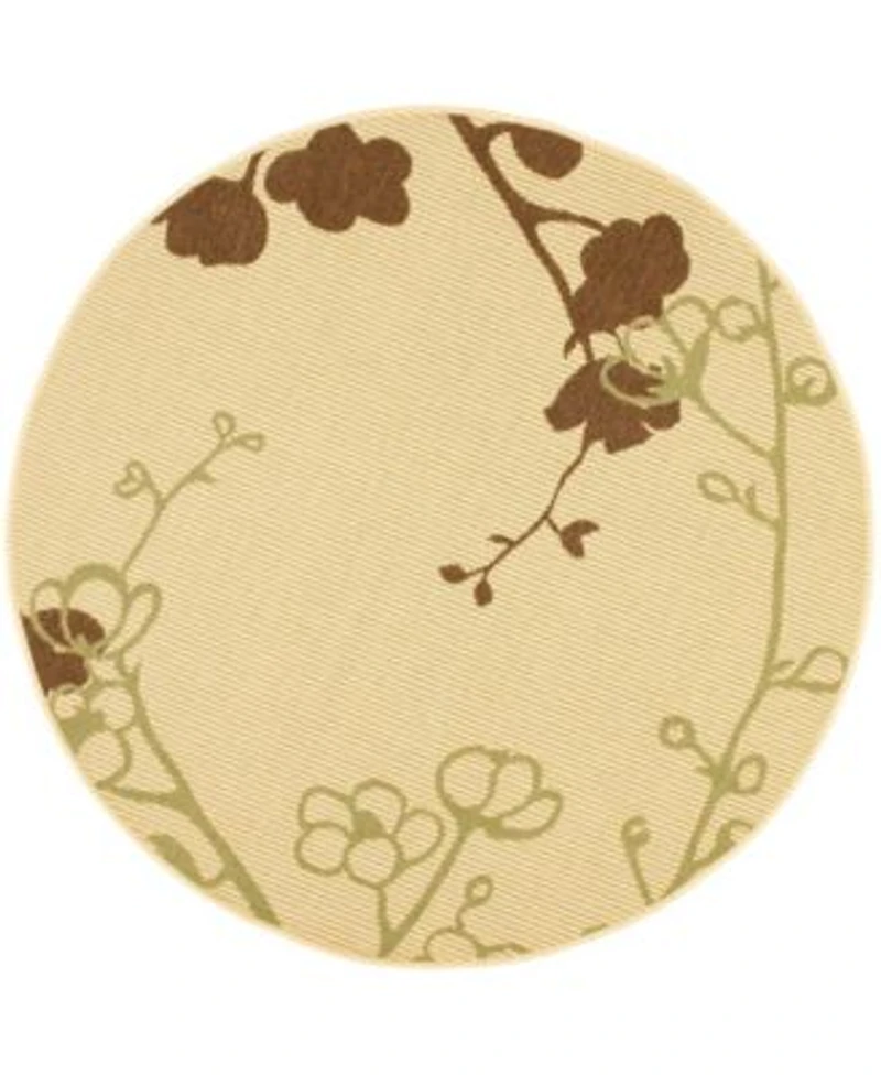 Safavieh Courtyard Natural Olive Area Rug Collection