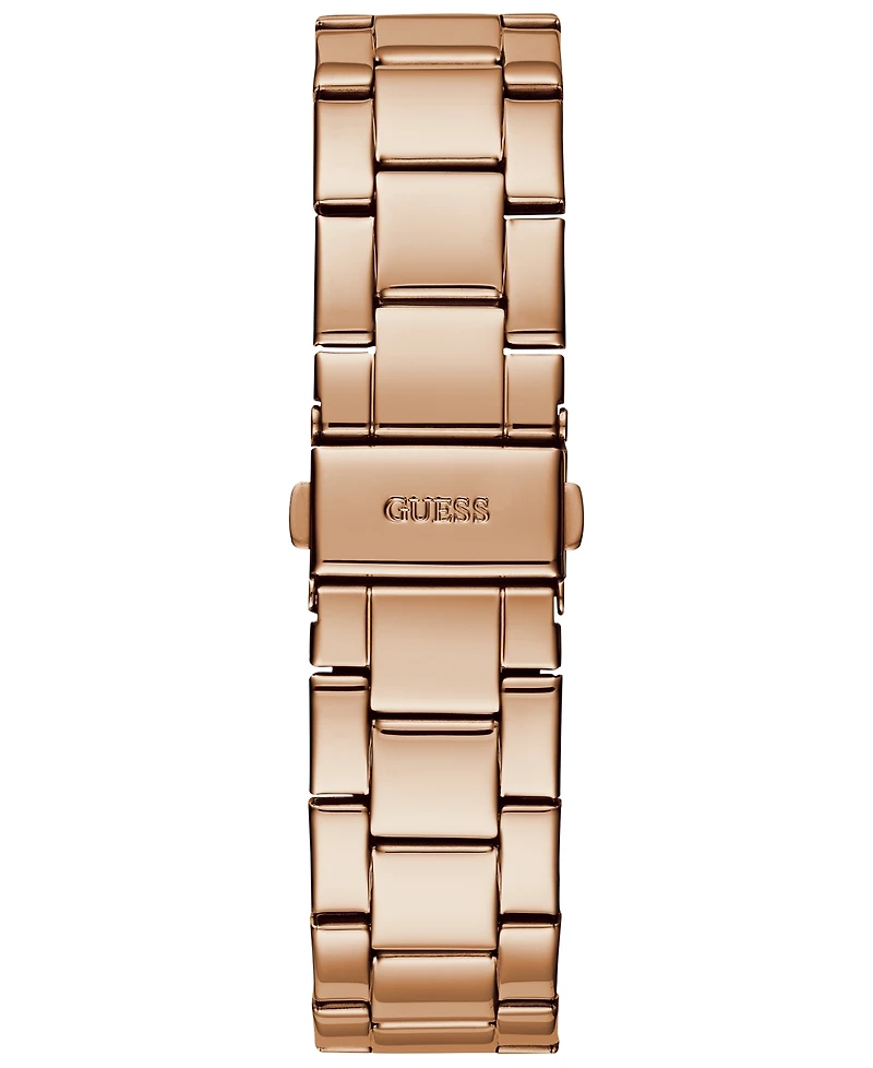 Guess Women's G Twist Rose Gold-Tone Stainless Steel Bracelet Watch 40mm