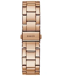 Guess Women's G Twist Rose Gold-Tone Stainless Steel Bracelet Watch 40mm