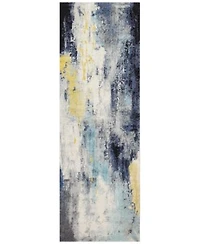 Bashian Medley 5570a Ivory Blue Area Rug