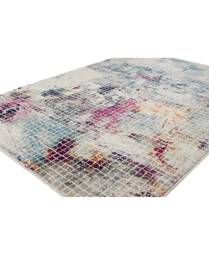 Closeout! Bashian Medley 5669A Ivory 5' x 7'6" Area Rug