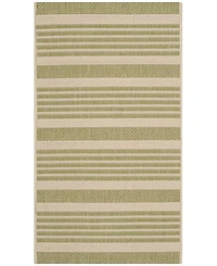 Safavieh Courtyard CY6062 Beige and Sweet Pea 5'3" x 7'7" Sisal Weave Outdoor Area Rug