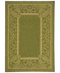 Safavieh Courtyard Cy2965 Natural Olive Outdoor Area Rug Collection