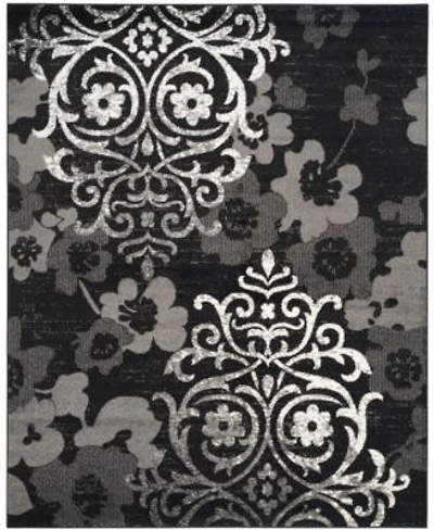 Safavieh Adirondack 114 Black Silver Area Rug Collection