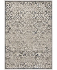 Safavieh Brentwood BNT810 Light Gray and Blue 8' x 10' Area Rug