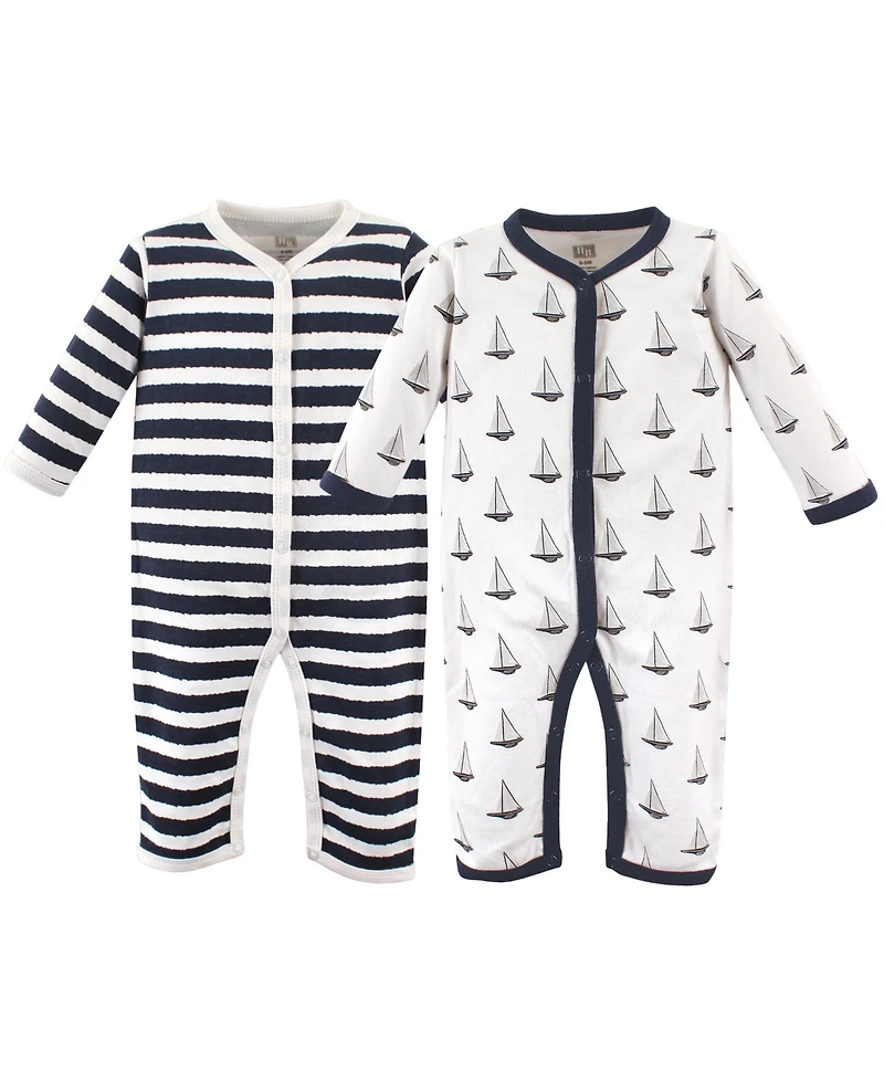 Hudson Baby Boys Cotton Coveralls