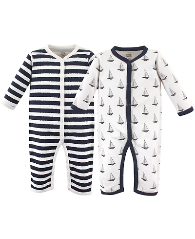 Hudson Baby Boys Cotton Coveralls