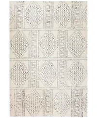 Bashian Nico Nic 145 Ivory Gray Area Rug