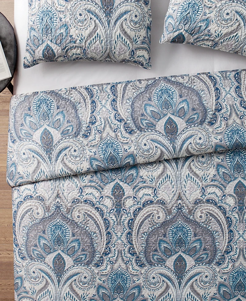 Vcny Home Lawrence Pinsonic Reversible 3-Pc. Quilt Set, Full/Queen