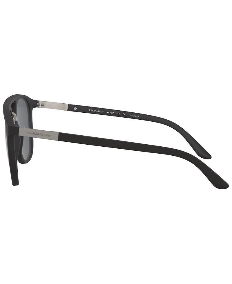 Giorgio Armani Men's Polarized Sunglasses, AR8118 53
