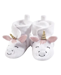 Hudson Baby Girls Cozy Fleece Booties