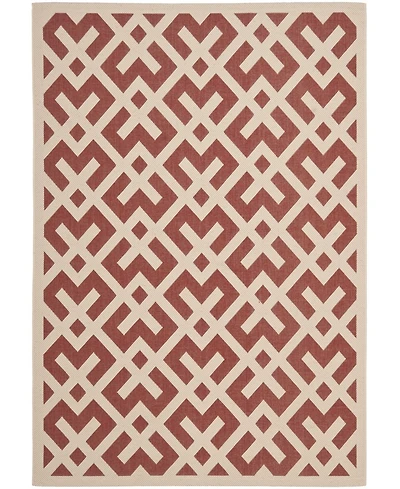 Safavieh Courtyard CY6915 and Bone 5'3" x 7'7" Outdoor Area Rug