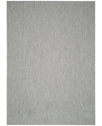 Safavieh Courtyard CY8521 Gray and Navy 8' x 11' Outdoor Area Rug