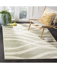 Safavieh Adirondack 125 Sage and Cream 5'1" x 7'6" Area Rug