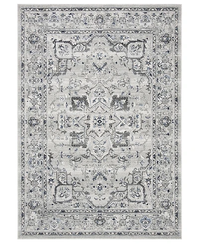Safavieh Charleston CHL411 Gray and Dark Gray 5'3" x 7'6" Area Rug
