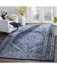 Safavieh Adirondack 108 Navy and Ivory 5'1" x 7'6" Area Rug