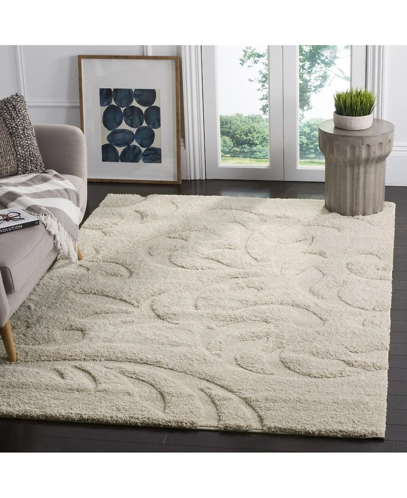 Safavieh Florida Shag SG468 5'3" x 7'6" Area Rug