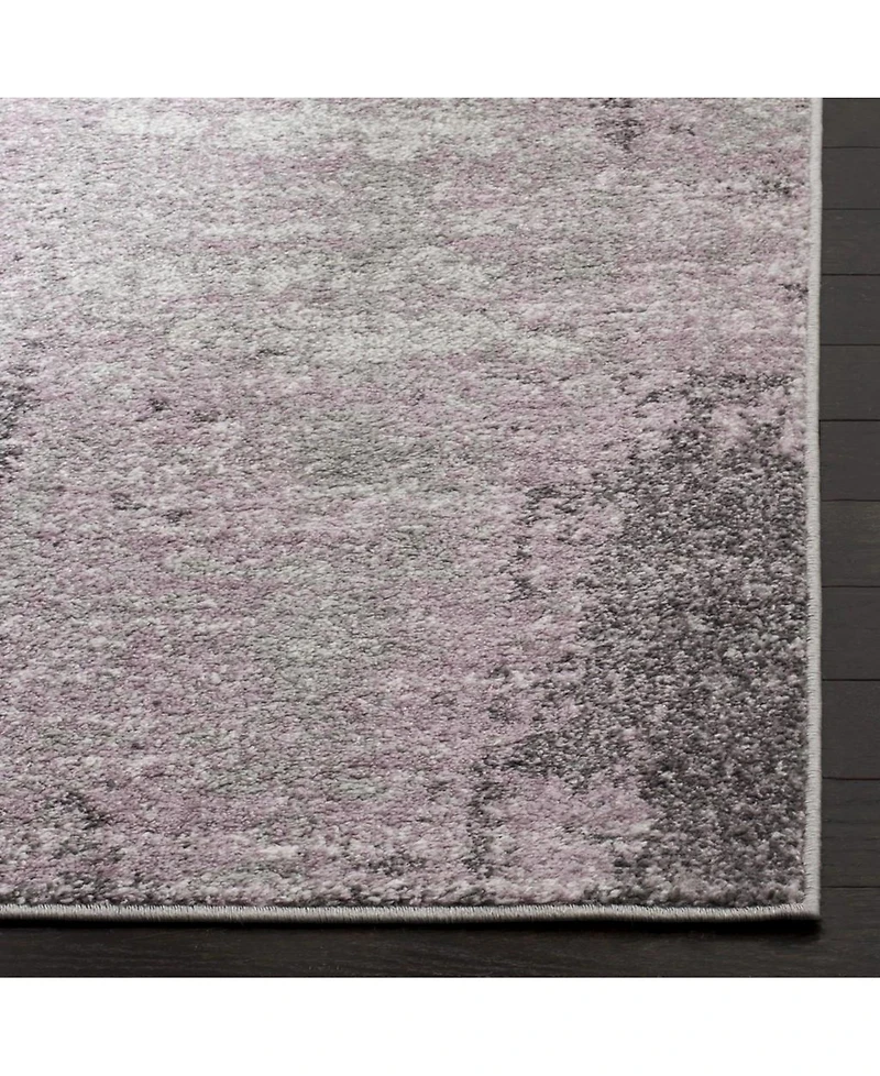 Safavieh Adirondack 130 Light Gray and Purple 5'1" x 7'6" Area Rug