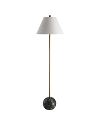 Jonathan Y Miami Minimalist Resin/Metal Led Floor Lampite