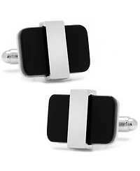 Wrapped Onyx Cufflinks