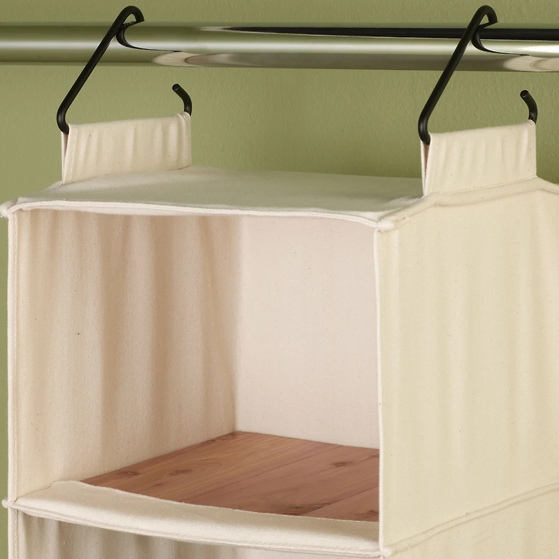 Household Essentials Cedarline 6-Shelf Hanging Sweater Organizer