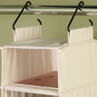 Household Essentials Cedarline 10-Shelf Wide Hanging Shoe Organizer