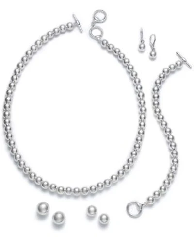 Lauren Ralph Lauren Silver Tone Beaded Jewelry Separates