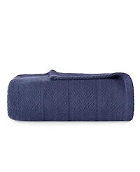Closeout! Eddie Bauer Herringbone Solid Blanket, Twin