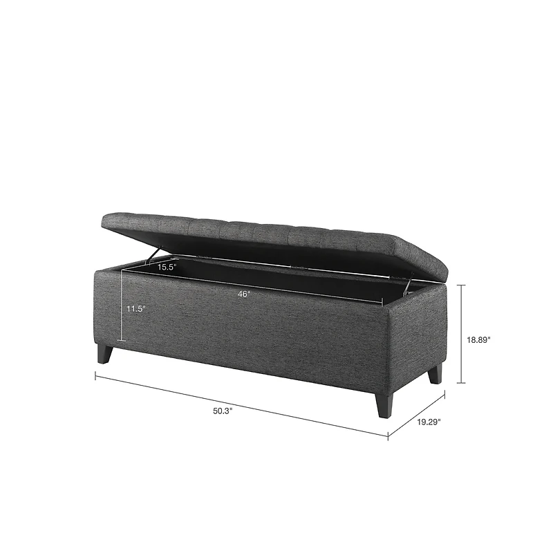 Ariana Tufted Storage Bench