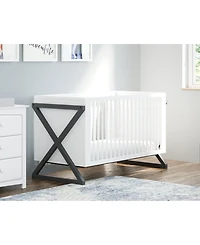 Storkcraft Equinox 3-in-1 Convertible Crib - Gray