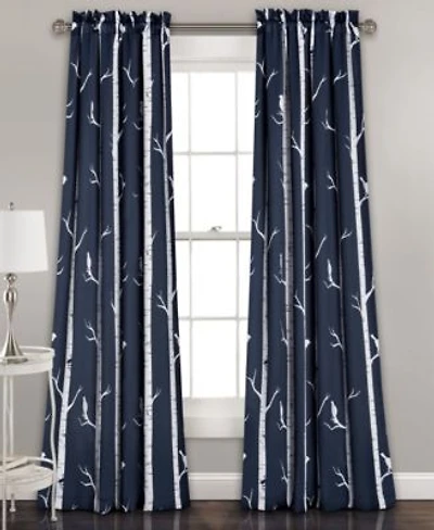Bird On The Tree Printed Curtain Collection