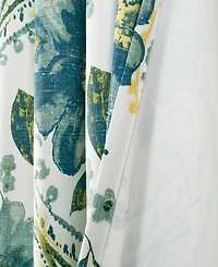 Floral Paisley 52" x 95" Curtain Set
