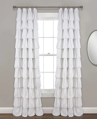 Ruffle 50" x 84" Curtain Panel