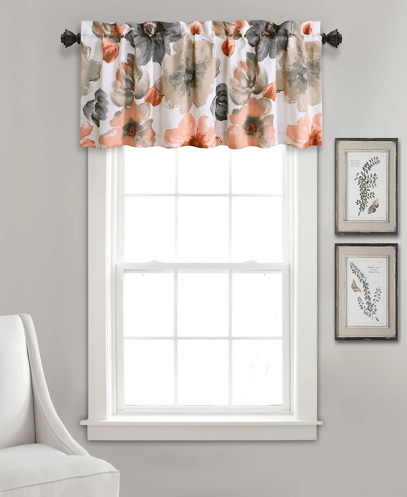 Leah Floral 18" x 52" Valance