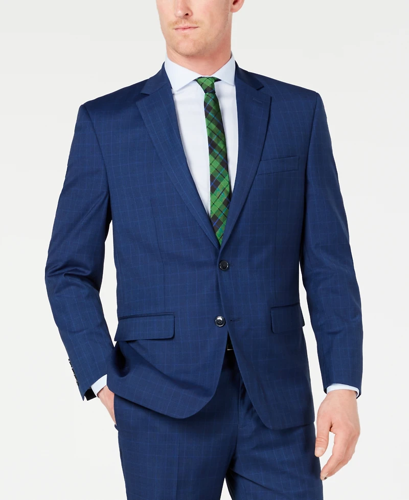 Club Room Men's Classic-Fit Stretch Suits, Created for Macy's