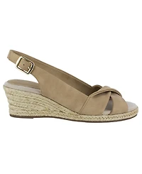 Easy Street Maureen Espadrille Slingback Sandals
