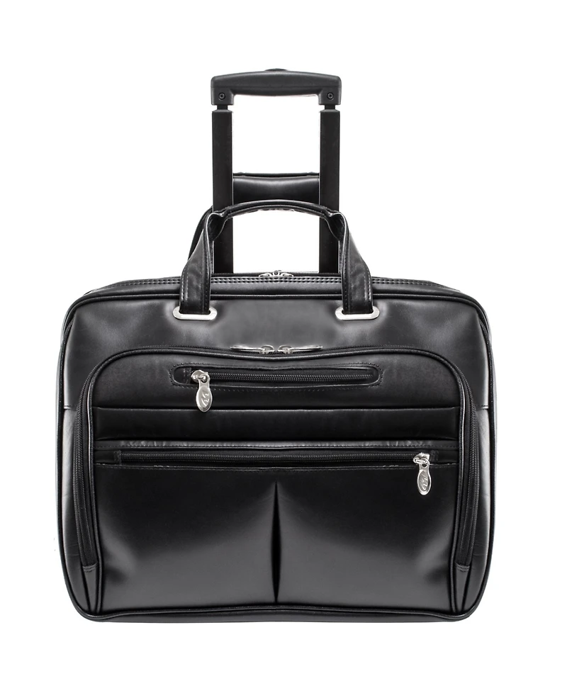 Mcklein Wrightwood Wheeled Laptop Briefcase