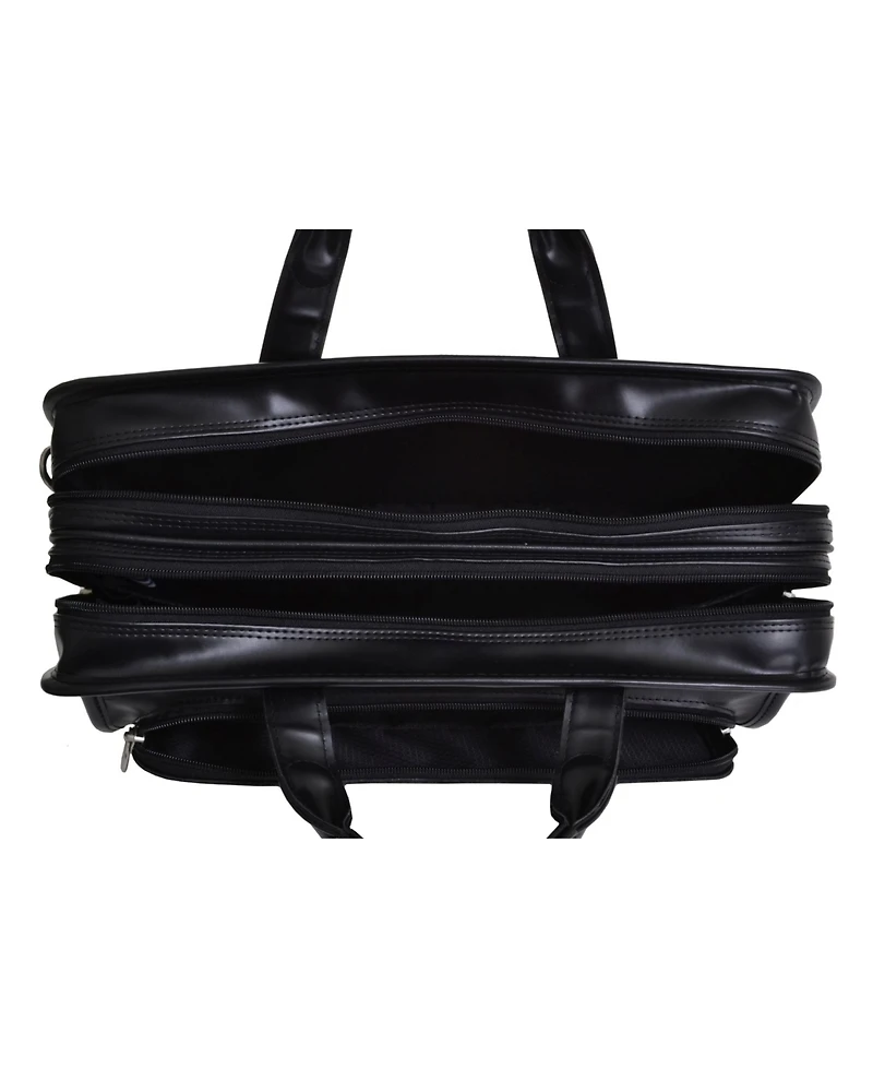 Mcklein Hubbard Double Compartment Laptop Briefcase