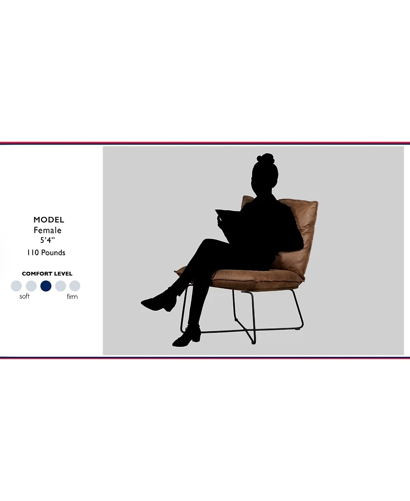 Tommy Hilfiger Ellington Armless Lounge Chair