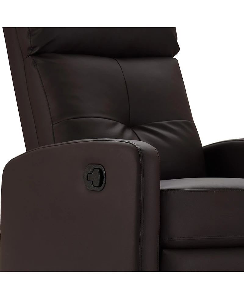 Truly Home Henderson Leather Recliner Chair