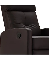 Truly Home Henderson Leather Recliner Chair