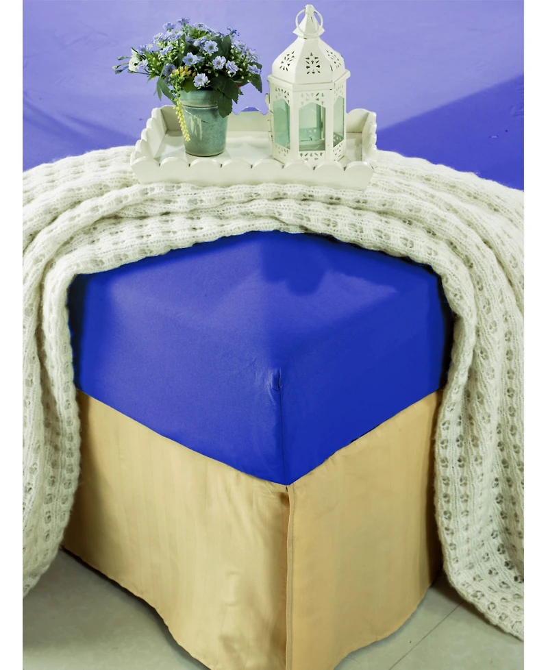 Elegant Comfort Silky Soft Fitted Sheet, Queen