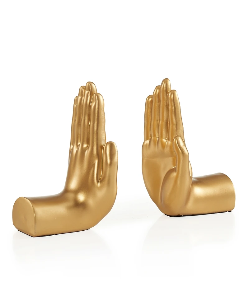 Danya B. Antique "Hands" Bookend Set of 2
