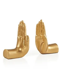 Danya B. Antique "Hands" Bookend Set of 2
