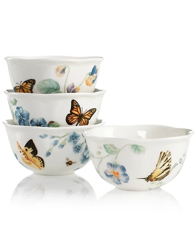 Lenox Butterfly Meadow Blue Assorted Bowls, Set of 4