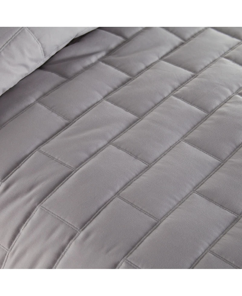 Southshore Fine Linens Brickhouse Farmhouse 3-Pc. Quilt Set, King/California King