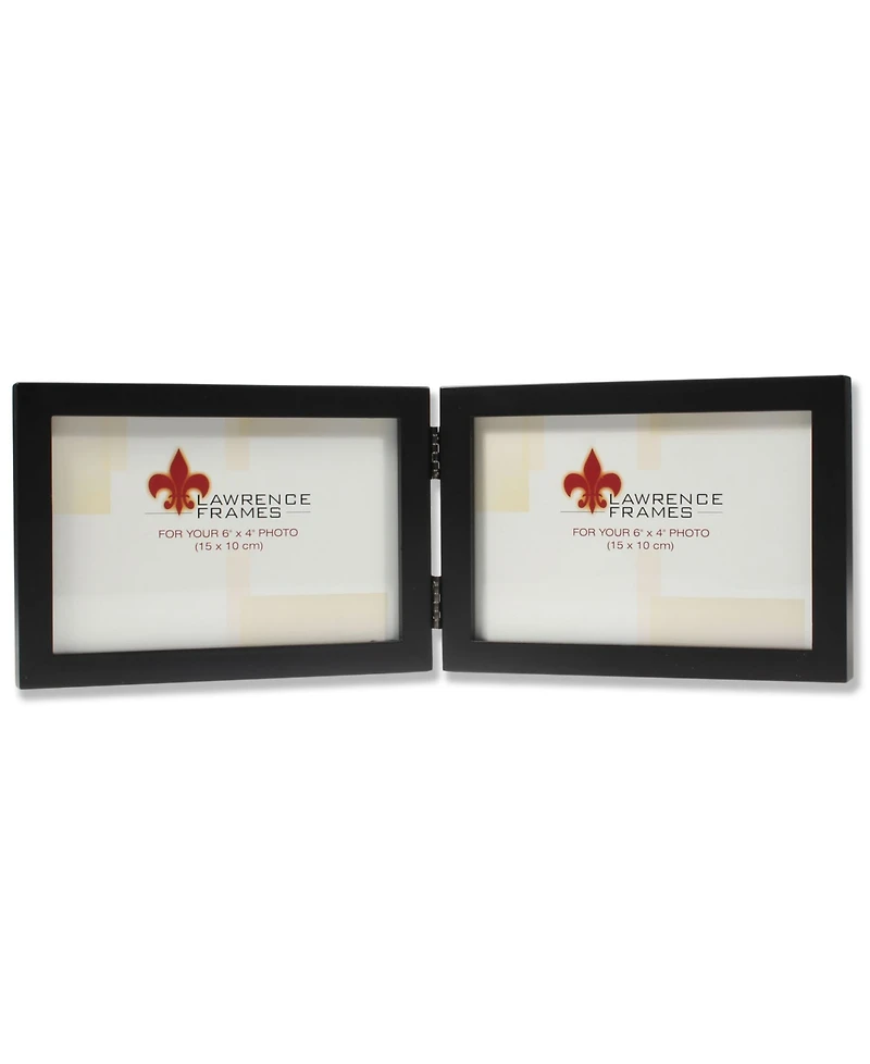 Lawrence Frames Hinged Double Wood Picture Frame - Gallery Collection
