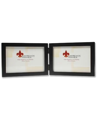 Lawrence Frames Hinged Double Wood Picture Frame - Gallery Collection