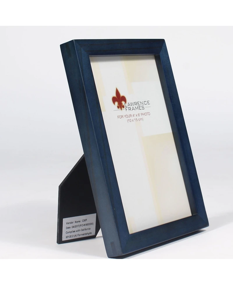 Lawrence Frames Blue Wood Picture Frame - Gallery Collection