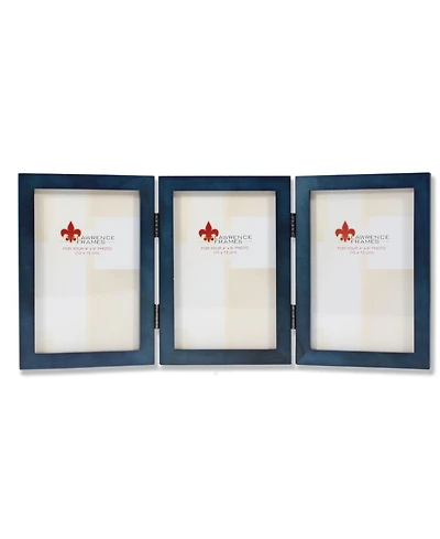 Lawrence Frames Hinged Triple Wood Picture Frame - Gallery Collection